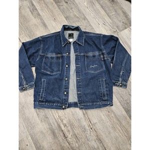 Vintage Sean John Denim Men's Jeans Jacket Size XLarge Blue